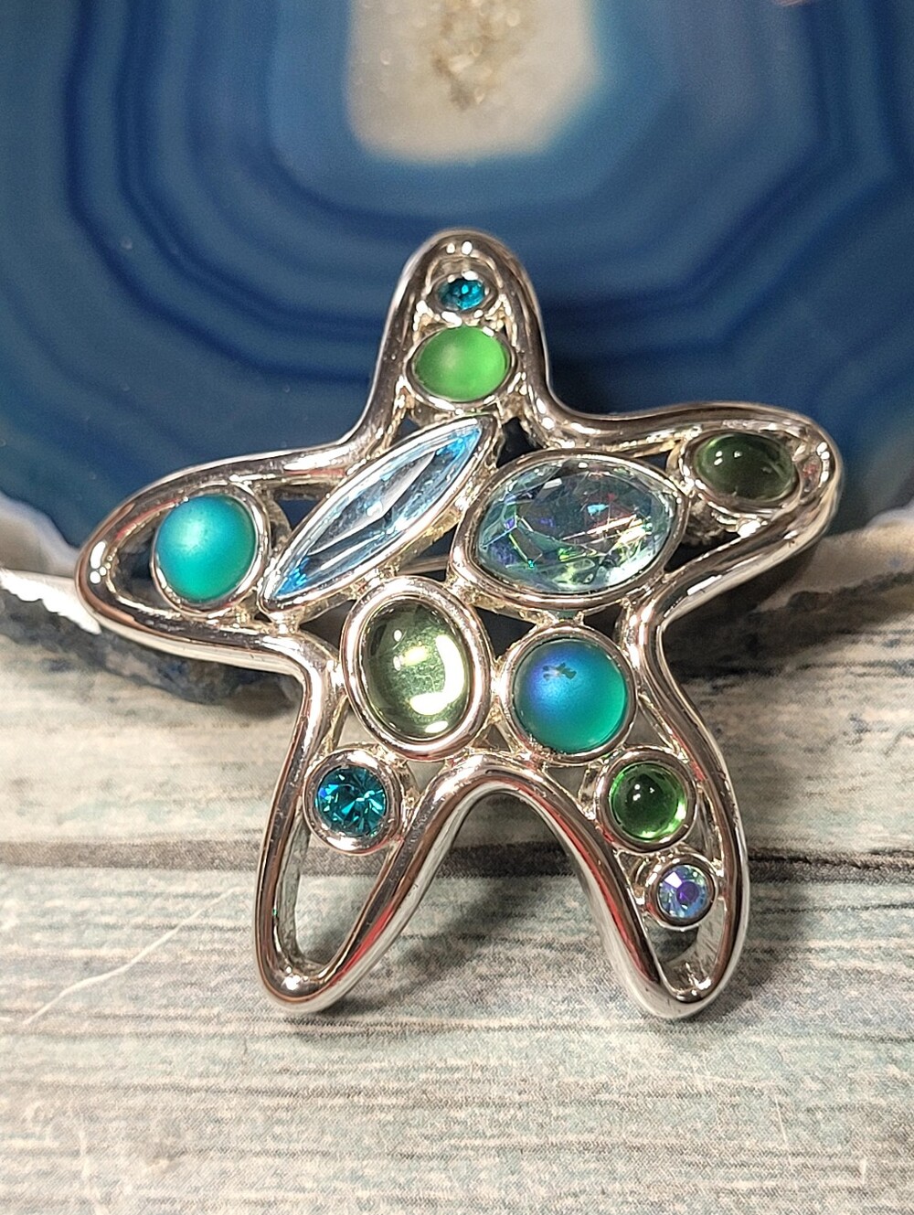MONET Starfish Brooch - Picture 7 of 7